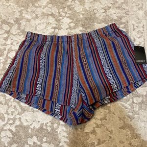 Multicolored Jacquard shorts
